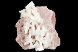 Pink Halite Crystal Plate - Trona, California #72277-1